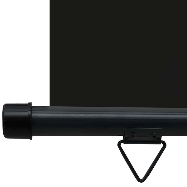 Balkonska bočna tenda 175 x 250 cm crna - Crna / 175 x 250 cm
