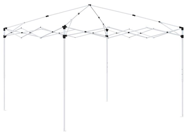 Rastezljivi šator za zabave 288 x 288 x 245 cm Bež - Bež / 288 x 288 x 245 cm