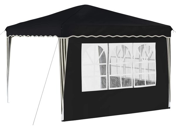 Rastezljivi šator za zabave 288 x 288 x 245 cm Antracit - Antracit / 288 x 288 x 245 cm