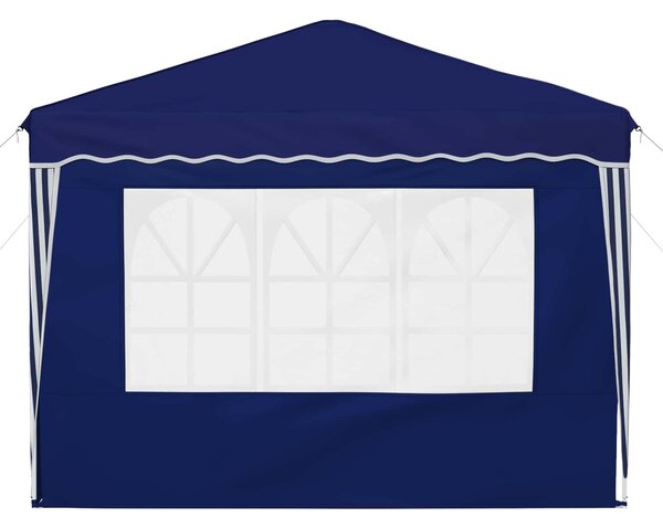 Rastezljivi šator za zabave 288 x 288 x 245 cm Plava - Plava / 288 x 288 x 245 cm