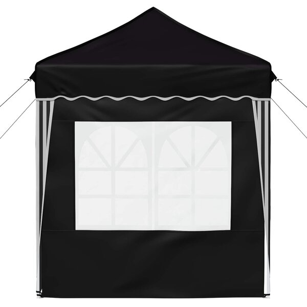 Rastezljivi šator za zabave 195 x 195 x 245 cm Crna - Crna / 195 x 195 x 245 cm