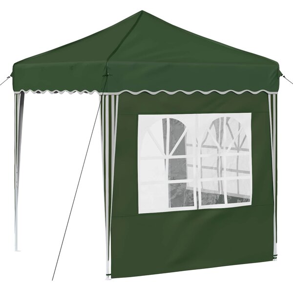 Rastezljivi šator za zabave 195 x 195 x 245 cm Zelena - Zelena / 195 x 195 x 245 cm
