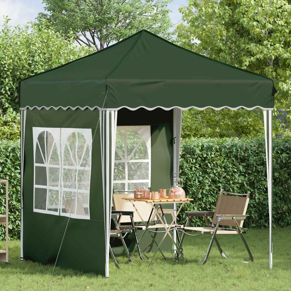 Rastezljivi šator za zabave 195 x 195 x 245 cm Zelena - Zelena / 195 x 195 x 245 cm