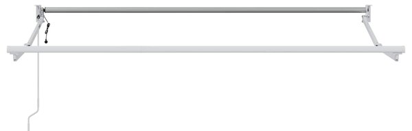Nadstrešnica Antracit 3,5 x 2 m Poliester i metal - Antracit / 3,5 x 2 m