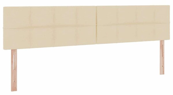 Krevet s madracem i skladištem s madracem Krema 200 x 200 cm - Krem / 200 x 200 cm