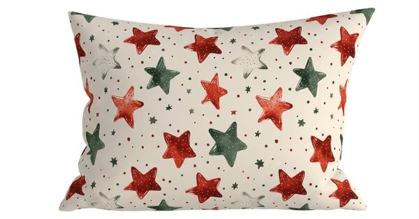 Jastučnica od mikrovlakana COLORFUL STARS 50x70 cm, šarena