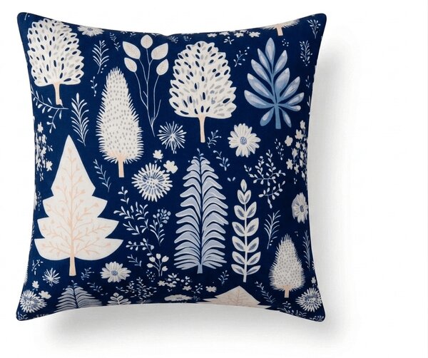 Jastučnica od mikrovlakana INDIGO BLOOM 45x45 cm, plava