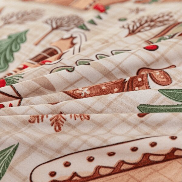 Posteljina od mikrovlakana GINGER HOME šarena Dimenzije posteljine: 70 x 90 cm | 140 x 200 cm