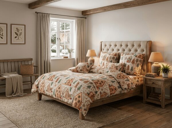 Posteljina od mikrovlakana GINGER HOME šarena Dimenzije posteljine: 70 x 90 cm | 140 x 200 cm
