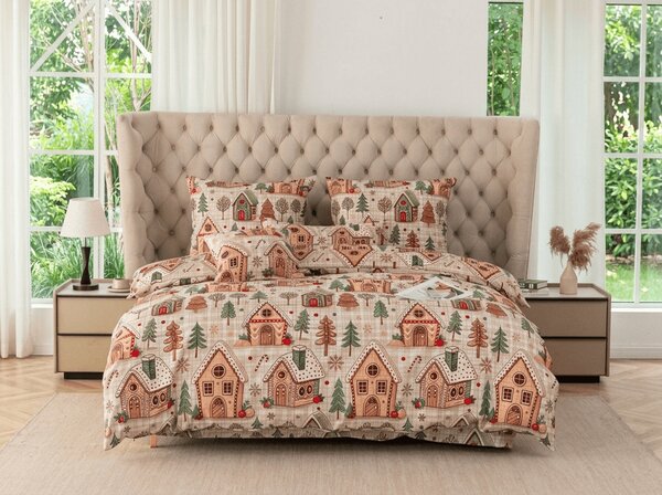 Posteljina od mikrovlakana GINGER HOME šarena Dimenzije posteljine: 70 x 90 cm | 140 x 200 cm