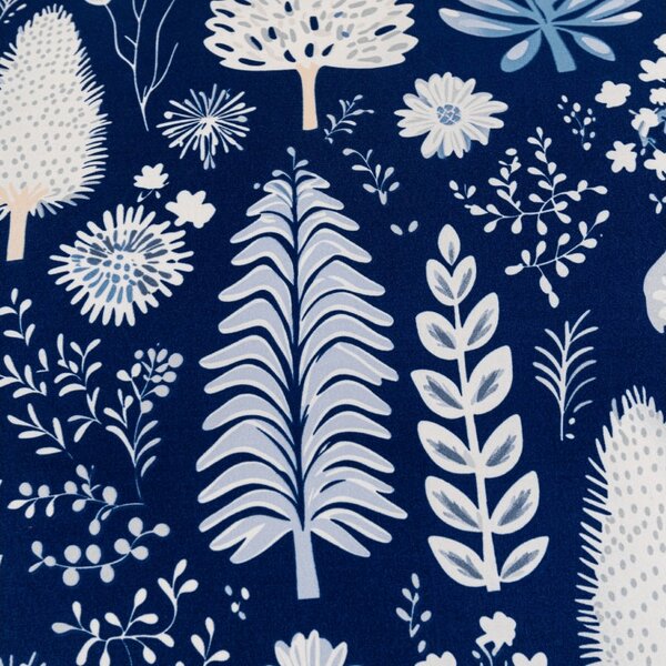 Posteljina od mikrovlakana INDIGO BLOOM plava Dimenzije posteljine: 2 kom 70 x 90 cm | 200 x 220 cm
