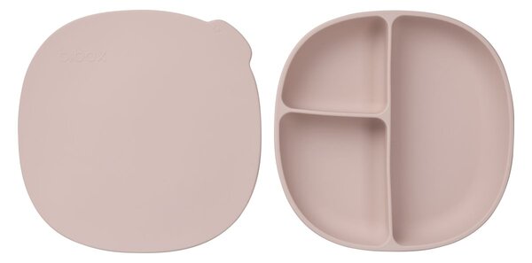 B.BOX tanjur Silikonski + poklopac Blush blush