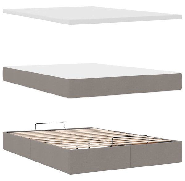 Otomanski krevet s madracem i LED diodama tupe 140x190 cm - Tupe / 140 x 190 cm