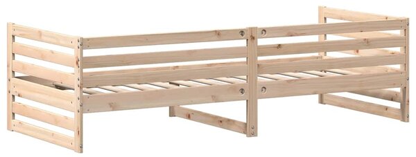 Dnevni krevet bez madraca 80x200 cm Masivno drvo Bor - Smeđa