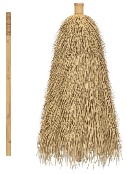 Tiki suncobran s baldahinom od lista banane 240 cm bambus - 240 cm
