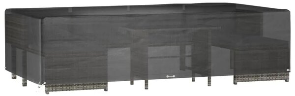 Navlaka za vrtni namještaj sa 12 ušica 315x160x75 cm pravokutna - 315 x 160 x 75 cm 1