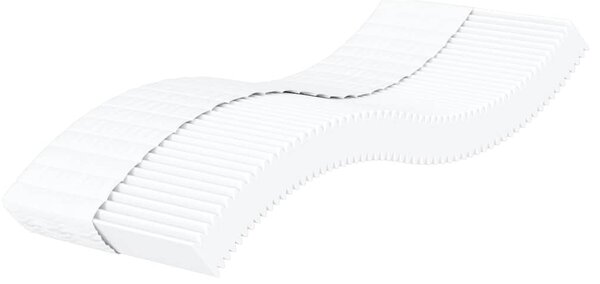 Dnevni krevet s madracem plavi 100 x 200 cm baršunasti - Plava / 100 x 200 cm