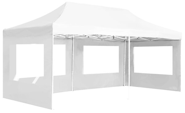 Profesionalni sklopivi šator za zabave 6 x 3 m bijeli - Bijela / 6 x 3 m