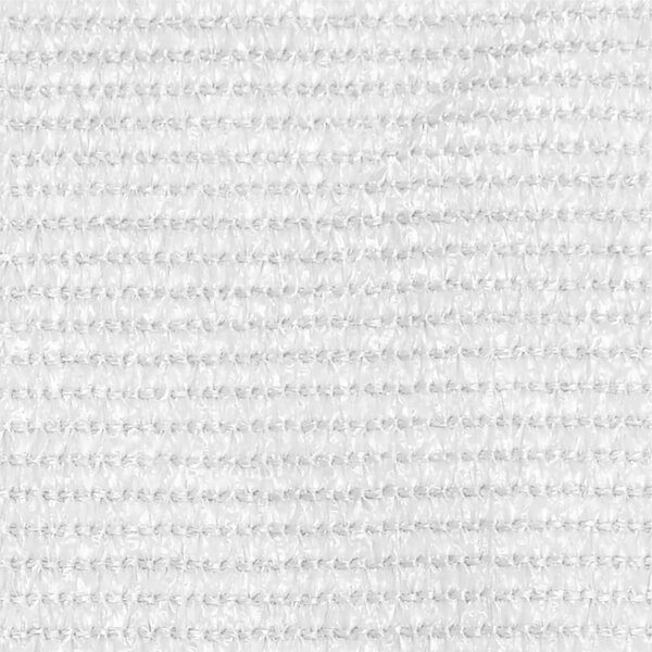 Balkonska Zaštita HDPE 75x400 cm Bijela - Bijela / 75 x 400 cm