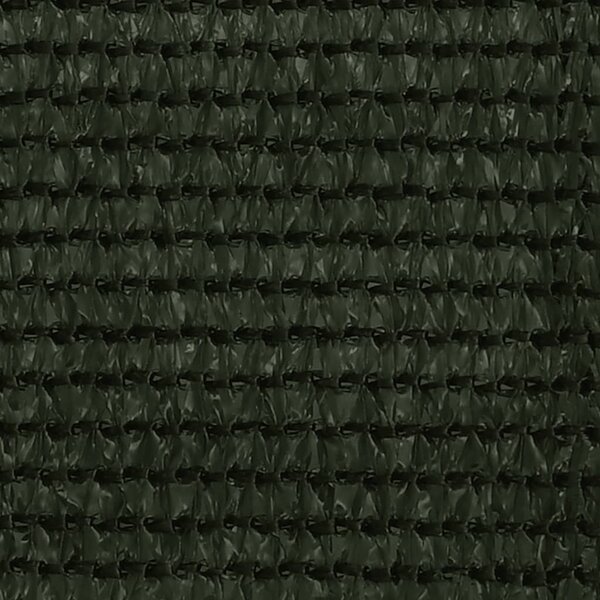 Balkonski zastor tamnozeleni 120 x 300 cm HDPE - Zelena / 120 x 300 cm