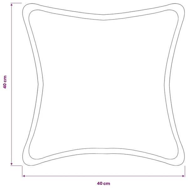 Presvlaka za jastuk 2 pcs HOUTEN Tamnosiva 40 x 40 cm Bouclé - Tamnosiva 40 x 40 cm 2