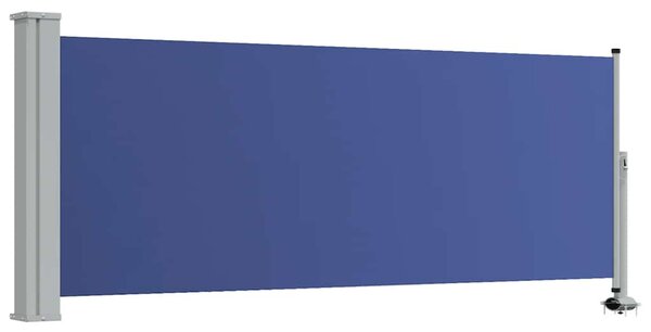 Uvlačiva bočna tenda za terasu 100 x 300 cm plava - Plava / 100 x 300 cm