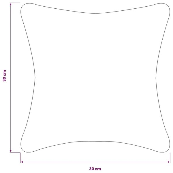 Presvlaka za jastuk 6 pcs HEERLEN Tamnozelena 30 x 30 cm Bouclé - Tamnozelena 30 x 30 cm 6