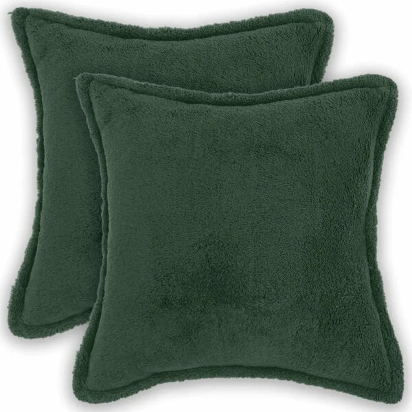 Presvlaka za jastuk 2 pcs HOUTEN Tamnozelena 40 x 40 cm Bouclé - Tamnozelena 40 x 40 cm 2