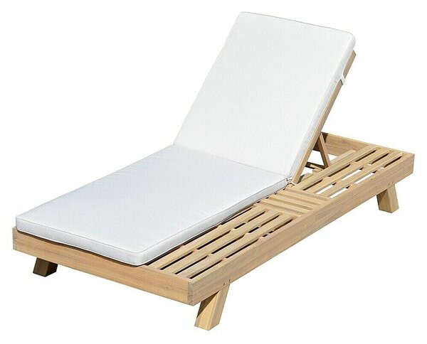 Ležaljka za plažu Ajda (Drvo, Natur, bež)