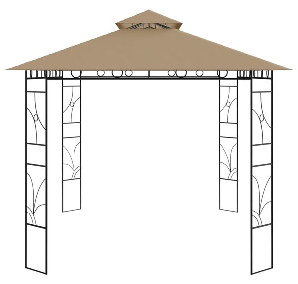 Sjenica 4 x 3 x 2,7 m smeđe-siva 160 g/m² - Tupe / N/A