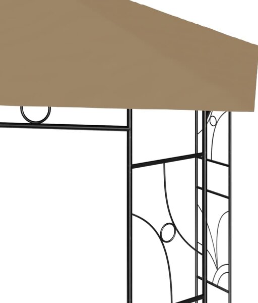 Sjenica 4 x 3 x 2,7 m smeđe-siva 160 g/m² - Tupe / N/A