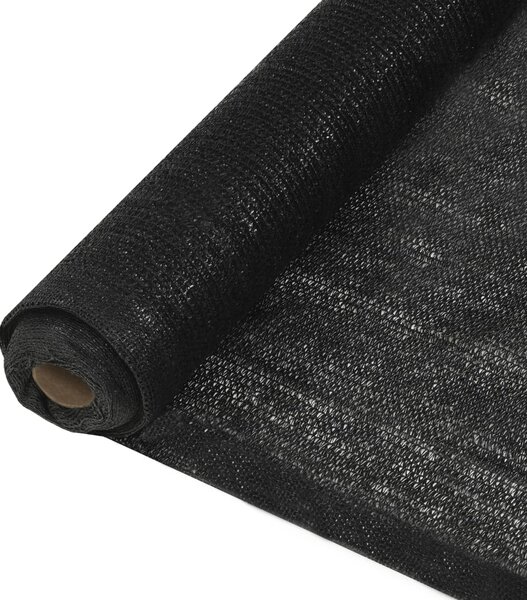 Mreža za privatnost HDPE 2 x 10 m crna - Crna / 2 x 10 m
