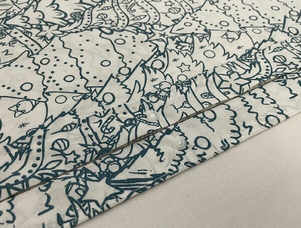 Pamučna posteljina FROSTLINE bijela Dimenzije posteljine: 70 x 90 cm | 140 x 200 cm