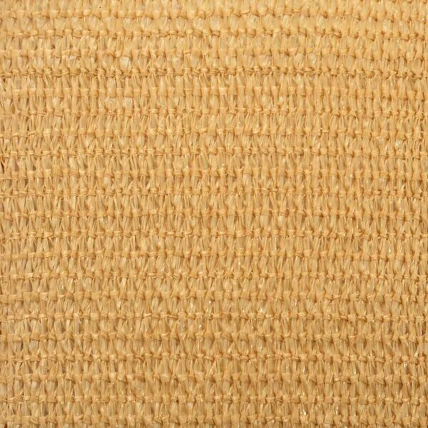Jedro za zaštitu od sunca 160 g/m² Kvadratni pijesak 2,5x2,5 m HDPE - Žuta / 2.5 x 2.5 m