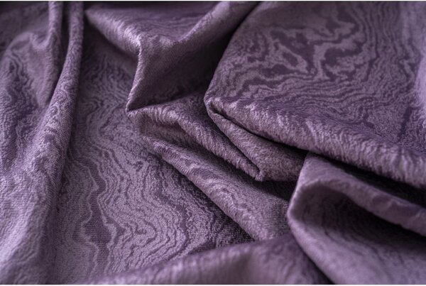 Zamračujuća zavjesa DUNES VELVET 140x250 cm, ljubičasta Sistem za vješanje: Traka za nabiranje