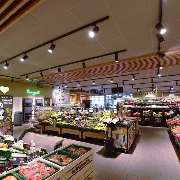 Deko-Light LED reflektor za šine Lucea trofazni 30 W crni, prigušiva, Crno, Područje hodnika, Aluminij