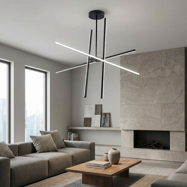 Stropna lampa LED APP1929-CP Black
