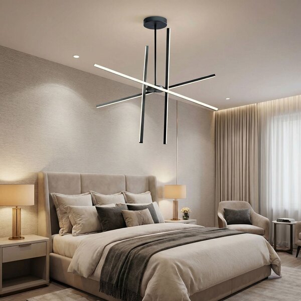 Stropna lampa LED APP1929-CP Black