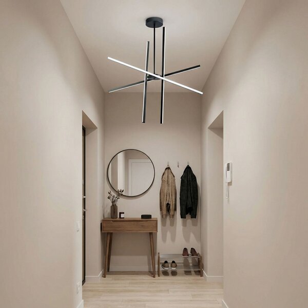 Stropna lampa LED APP1929-CP Black