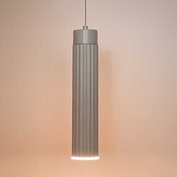 Briloner LED viseća lampa na punjivu bateriju, bijela, plastična, prigušiva, prigušiva, Bijela, Dnevni boravak/blagovaonica, Plastika