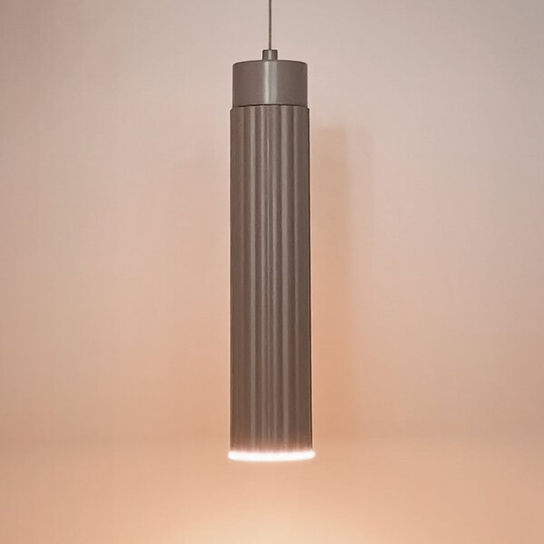 Briloner LED viseća lampa na punjivu bateriju, bež, plastika, prigušiva, prigušiva, Bež, Dnevni boravak/blagovaonica, Plastika