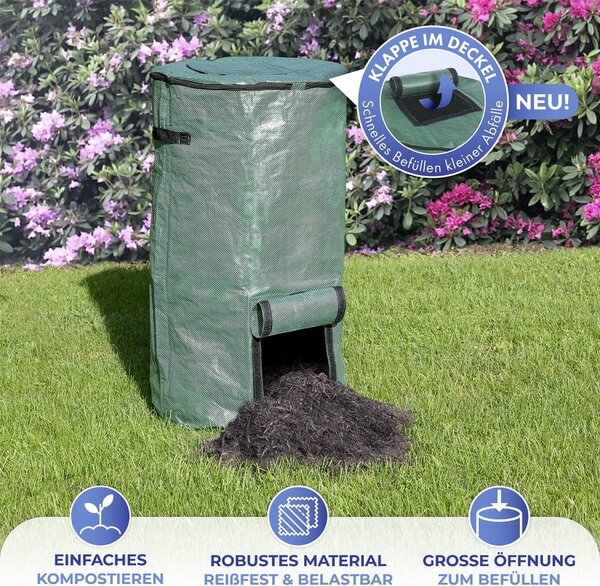 Zeleni komposteri u setu 2 kom 125 l – Maximex