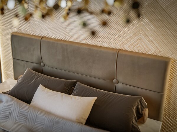 Zondo.hr Bračni krevet Boxspring 140 cm Gal (tamno bež) (s madracem i prostorom za odlaganje). Akcija -20%. 1043370