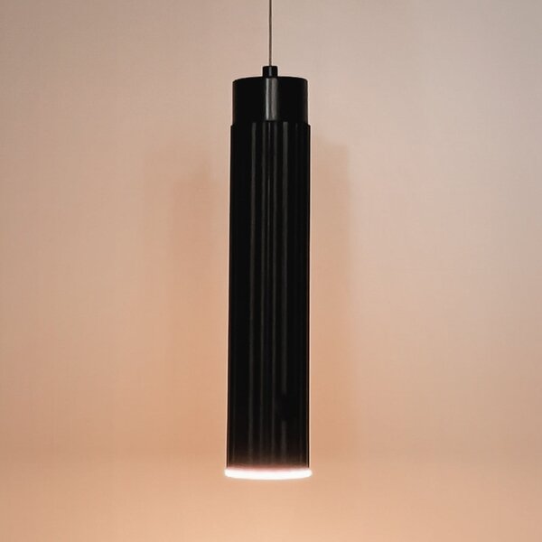 Briloner LED viseća lampa na punjivu bateriju, crna, plastična, prigušiva, prigušiva, Crno, Dnevni boravak/blagovaonica, Plastika