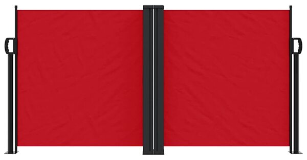 Uvlačiva bočna tenda 120 x 1000 cm crvena - Crvena / 120 x 1000 cm