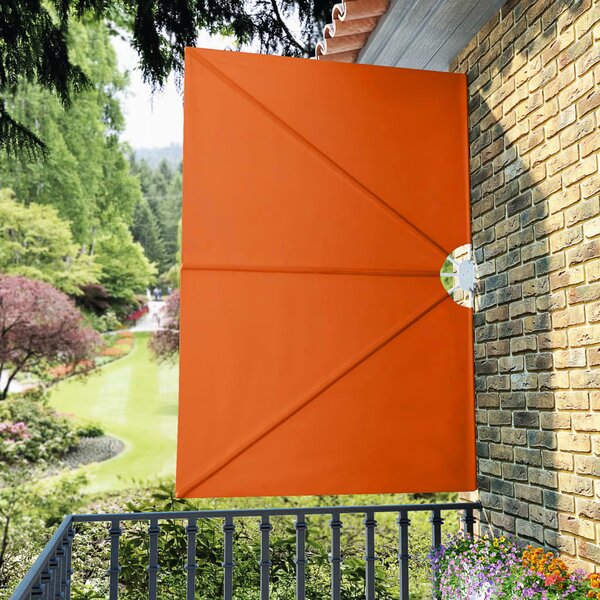 Sklopiva bočna tenda terakota 240 x 160 cm - Smeđa / 240 x 160 cm