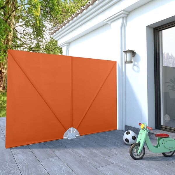 Sklopiva bočna tenda terakota 240 x 160 cm - Smeđa / 240 x 160 cm
