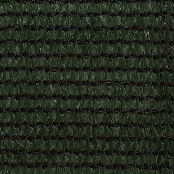 Balkonski zastor tamnozeleni 75 x 300 cm HDPE - Zelena / 75 x 300 cm