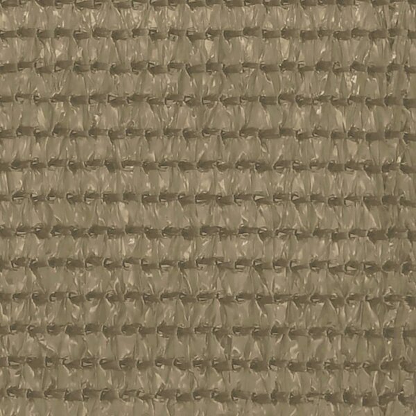 Balkonski zastor smeđe-sivi 120 x 600 cm HDPE - Tupe / 120 x 600 cm