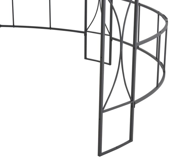 Sjenica 300 x 290 cm bijela okrugla - Bijela / N/A
